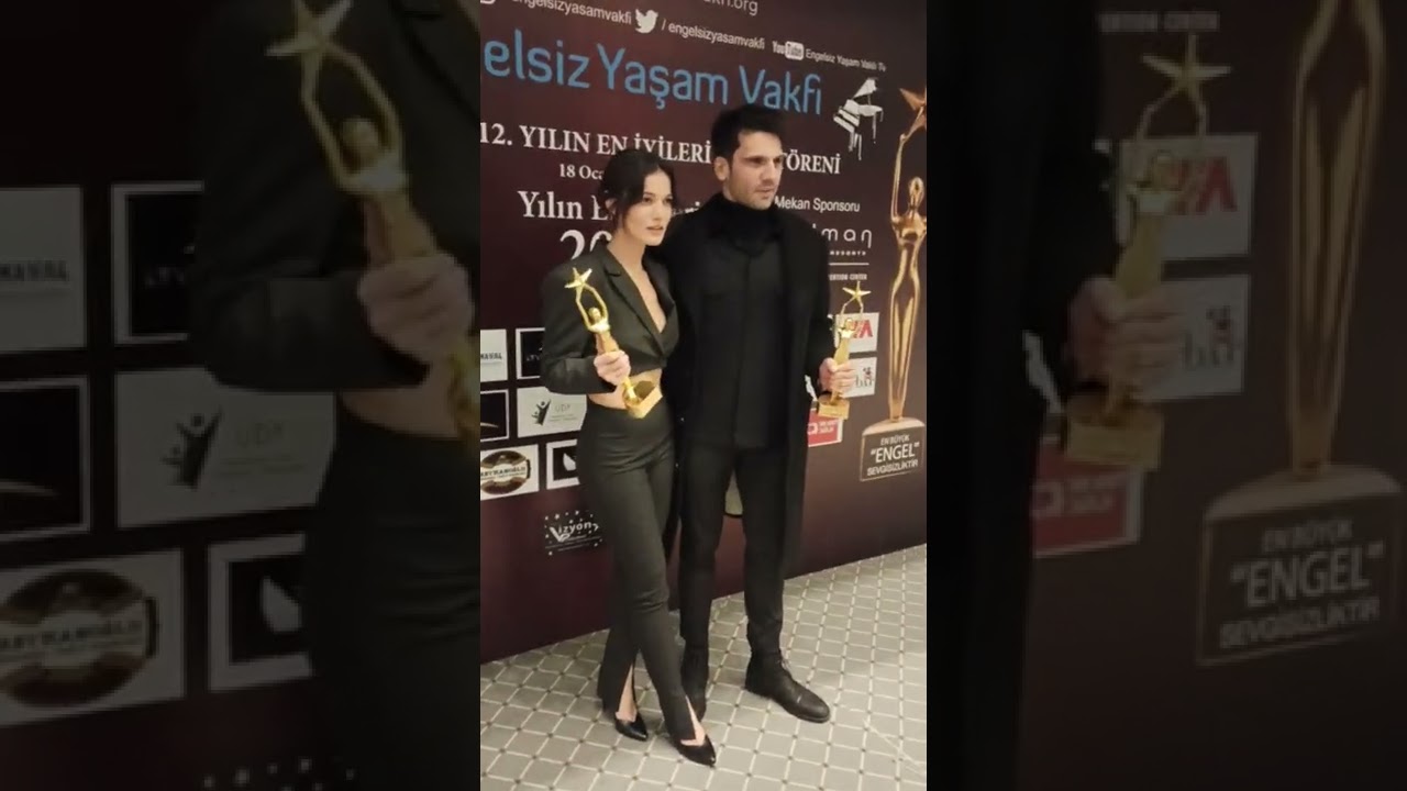 Kaan Urgancıoğlu & Pınar Deniz Honored by Engelsiz Yaşam Vakfı 🎉