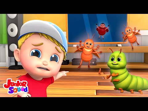 Bug bug lagu | Video prasekolah | Kartun anak | Junior Squad Indonesia | Puisi untuk anak