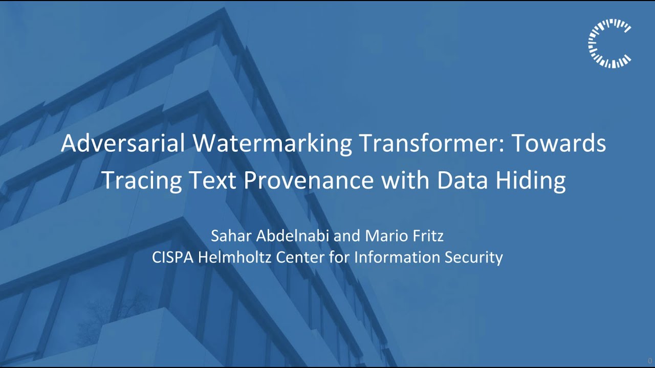 Adversarial Watermarking Transformer: Enhancing Text Provenance Tracking through Data Hiding