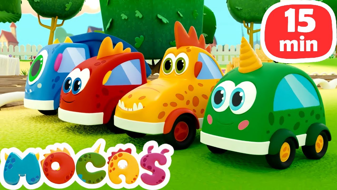 Cante com os Carros Mocas: Desenho Animado em Português com Música Infantil