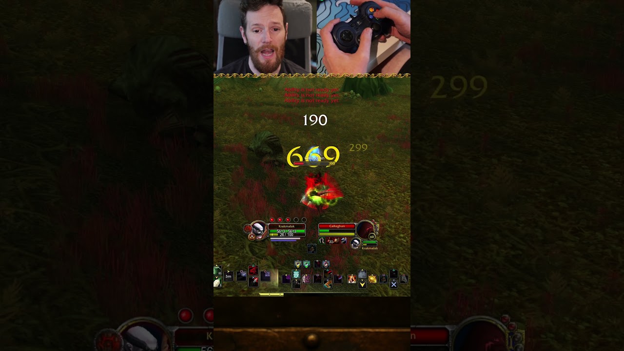 Playing WoW with a Controller 🎮