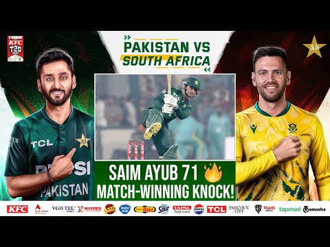Saim Ayub 71 🔥 Match-Winning Knock! | Pakistan vs South Africa T20I Series | 2nd T20I | PCB | M2R1U