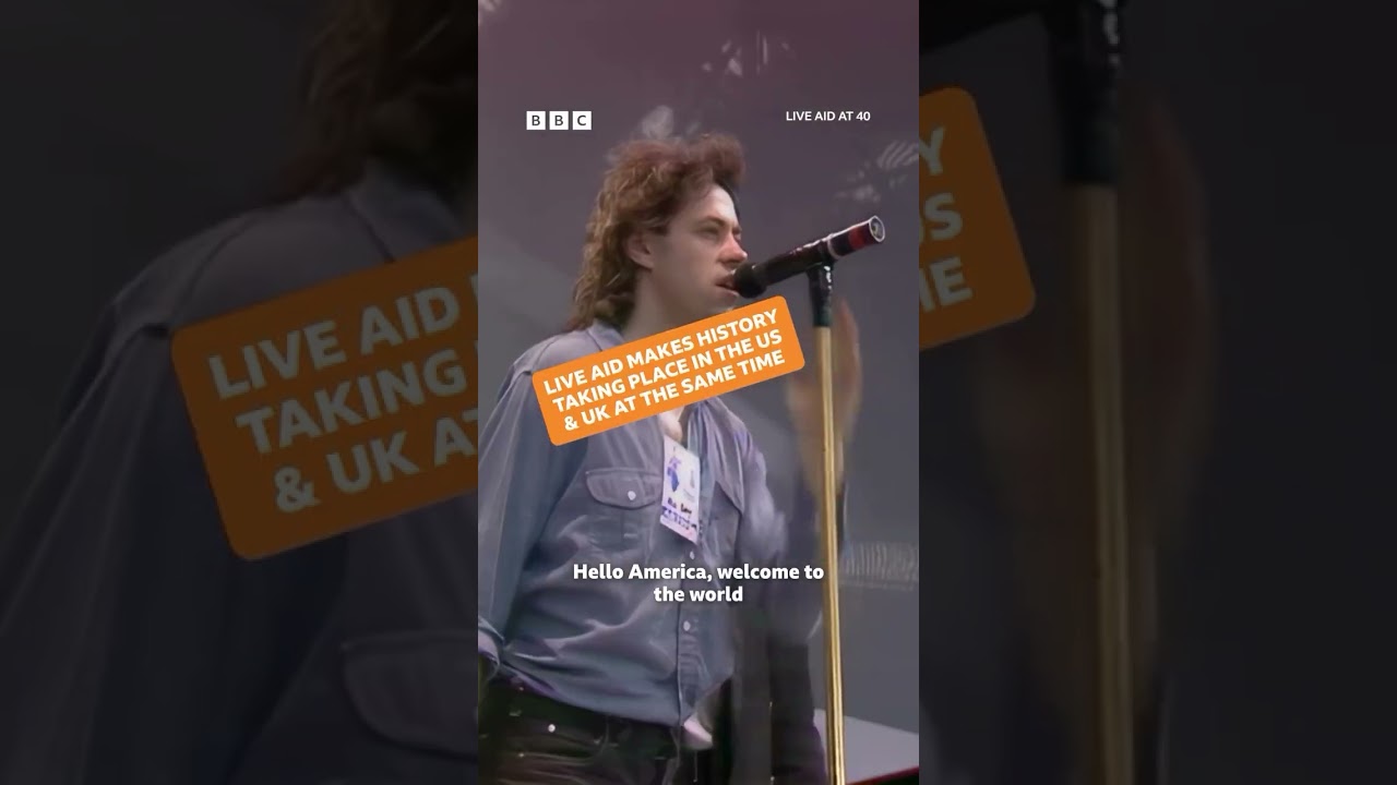 Iconic Moments from Live Aid