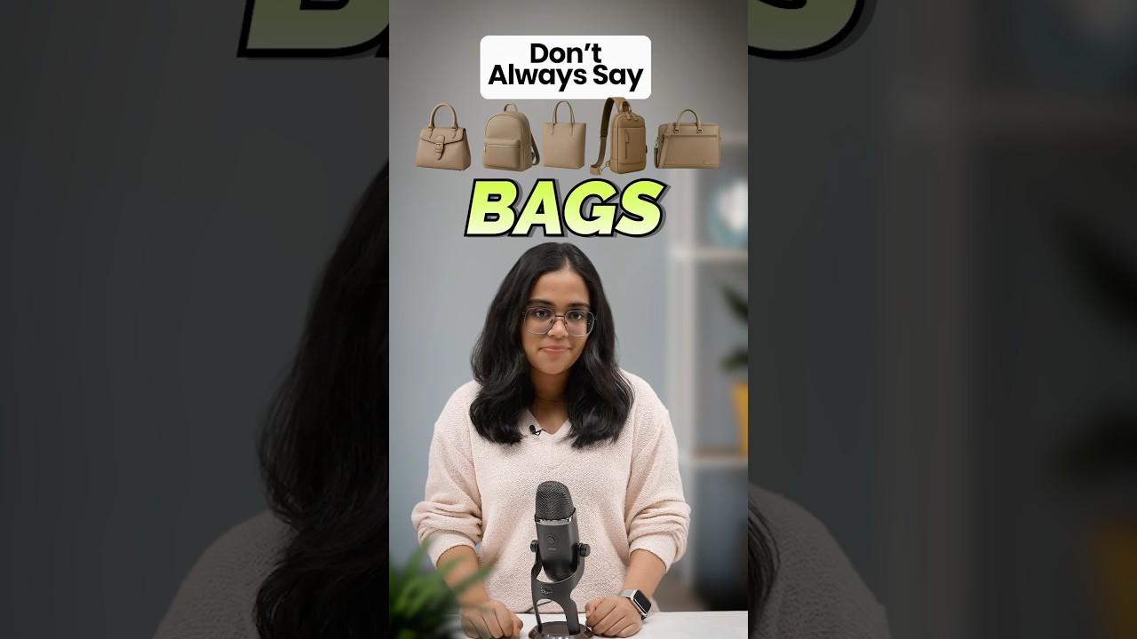 Master the Names of Different Types of Bags for Fluent English