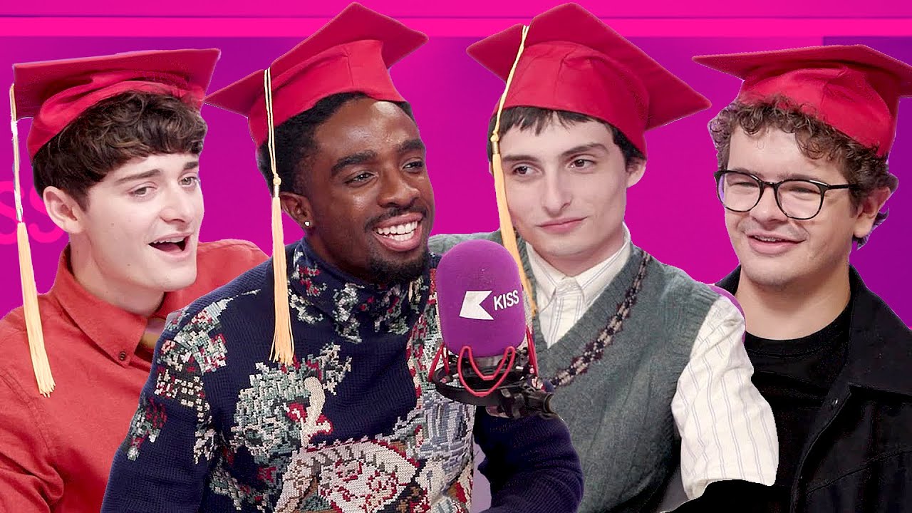 Stranger Things Cast's Chaotic Interview 🍿