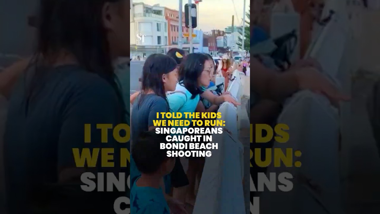 Singaporean Family Escapes Bondi Shooting 🌊