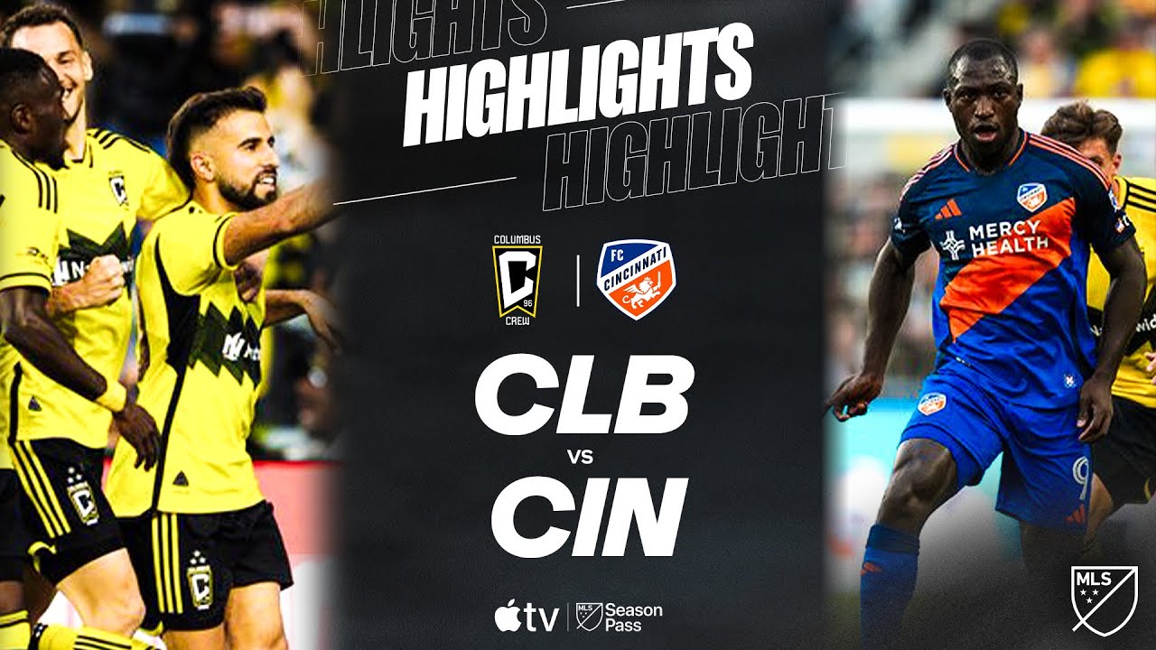 Columbus Crew vs. FC Cincinnati | Epic Hell Is Real Match Highlights ⚽