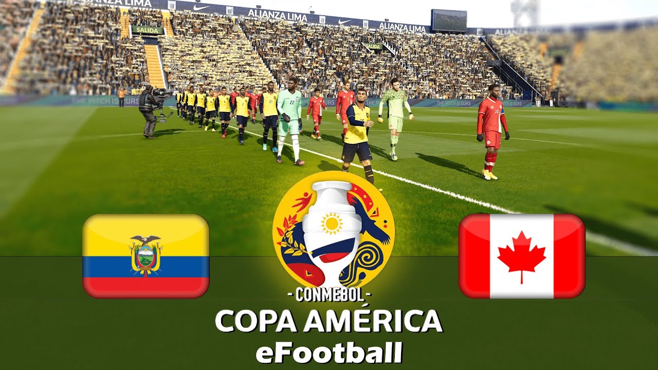 Epic Ecuador vs Canada Copa America eFootball Match 🎮