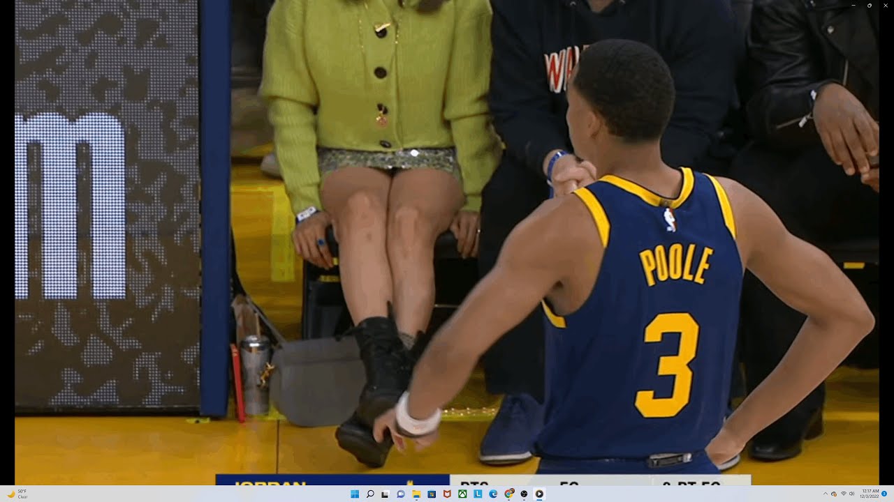Poole Courtside Flirt & Fire 🔥 | NBA 2022-23