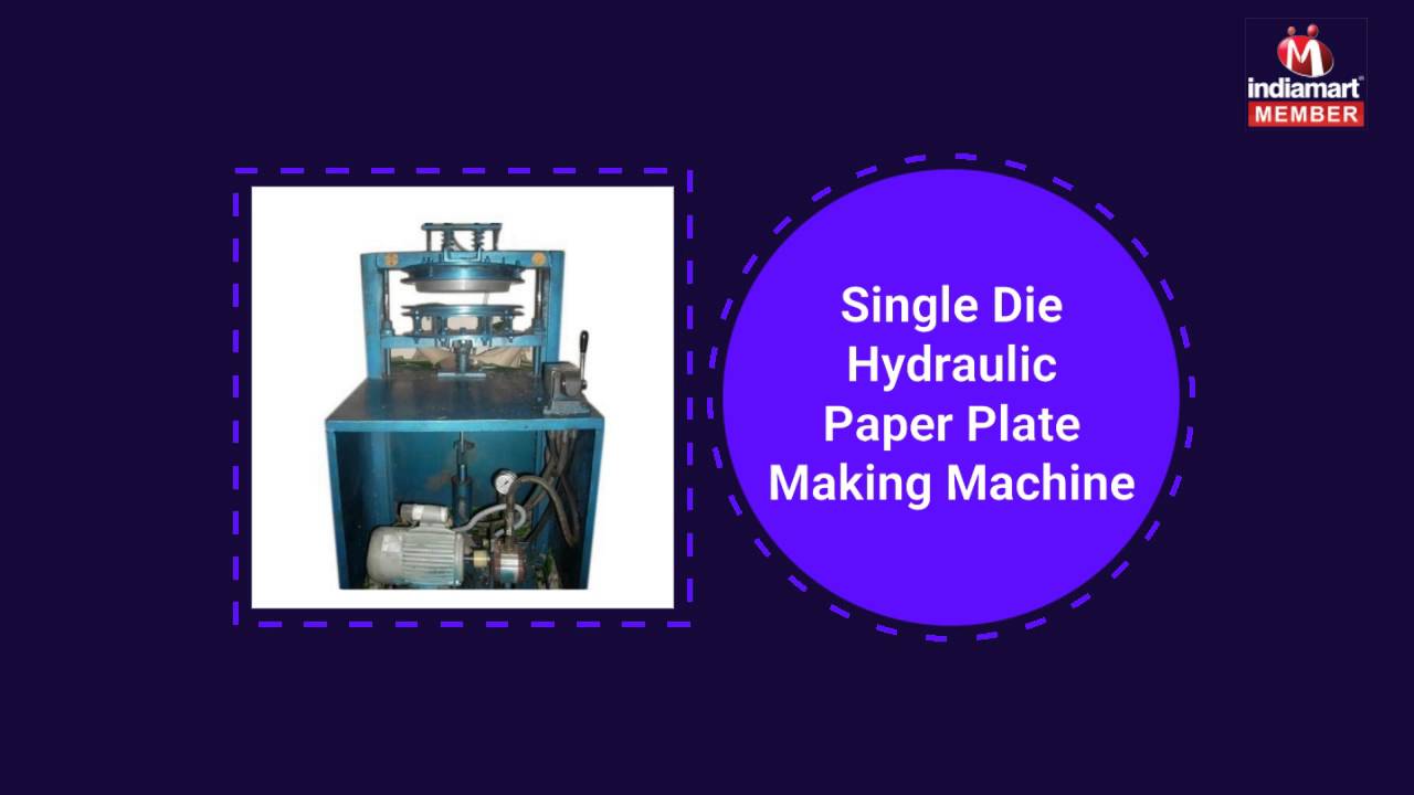 Areca Leaf Plate Making Machine by S. L. Engineering, Hyderabad