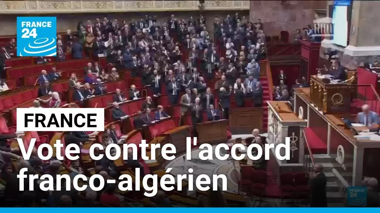 France : L'Assemblée nationale vote pour la dénonciation de l'accord franco-algérien de 1968 🇫🇷