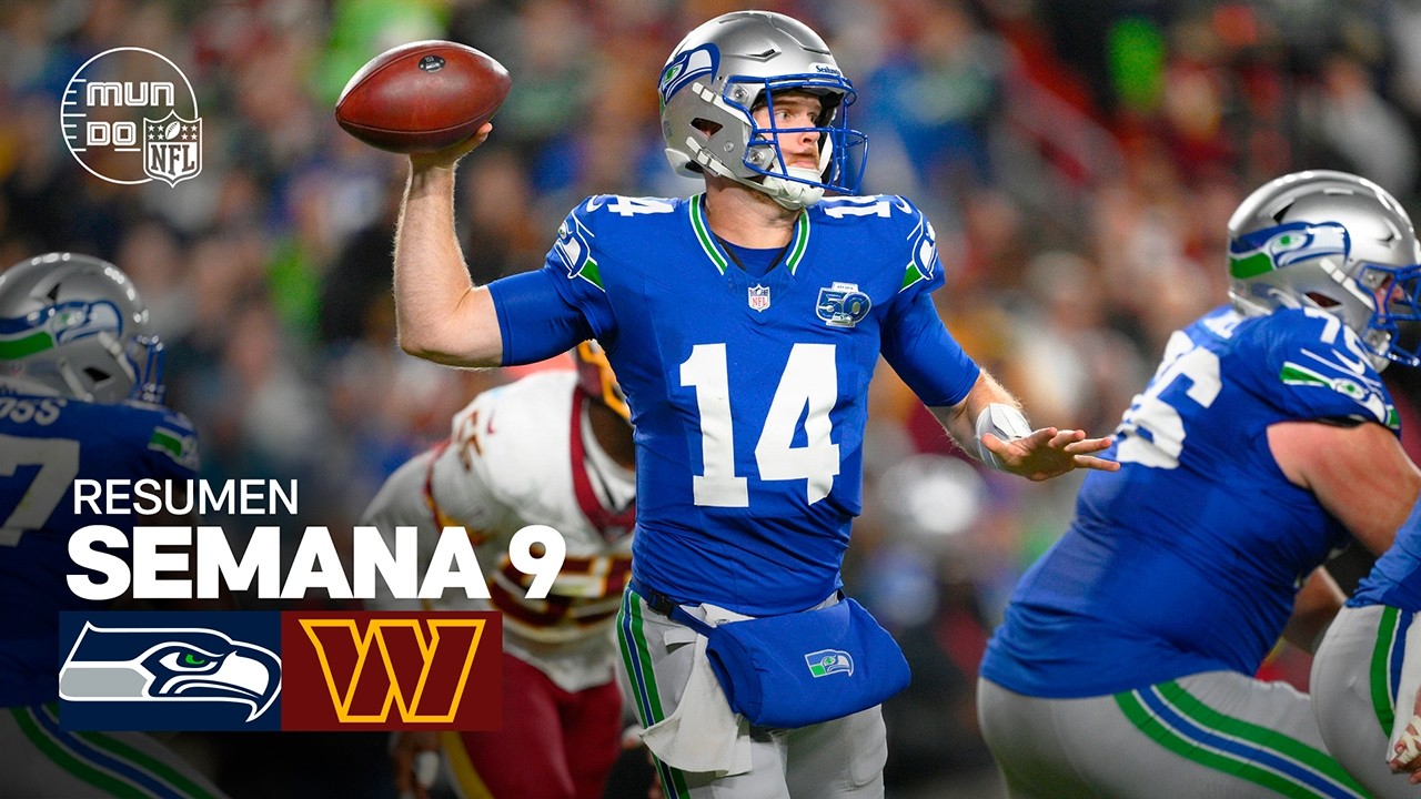 Resumen NFL Semana 9: Seattle Seahawks vs. Washington Commanders 🏈