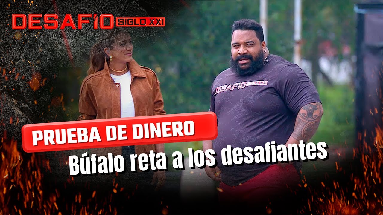 Búfalo en el Desafío del Siglo: demuestra su fuerza jalando una tractomula