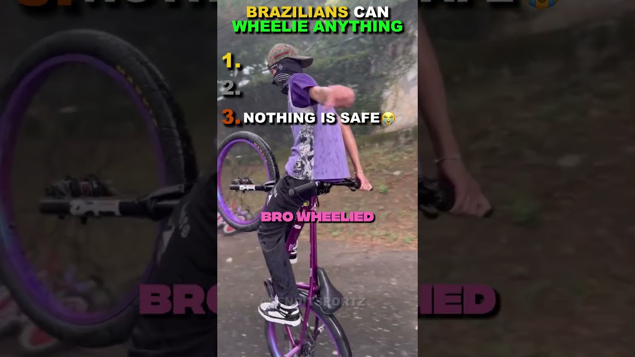 Brazilian Riders Master Every Wheelie Challenge! π§π· #shorts
