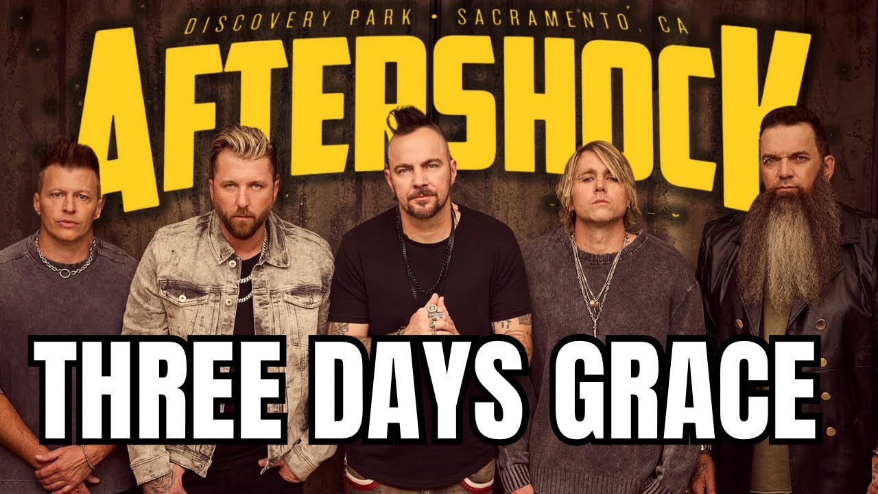 Three Days Grace Live at Aftershock 2025 🎸
