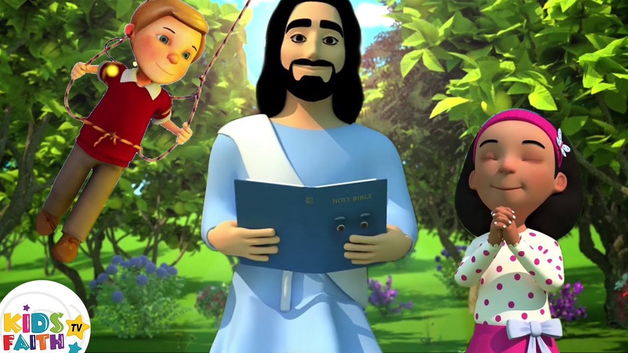 Walking with Jesus: Uplifting Christian Songs for Kids ✨