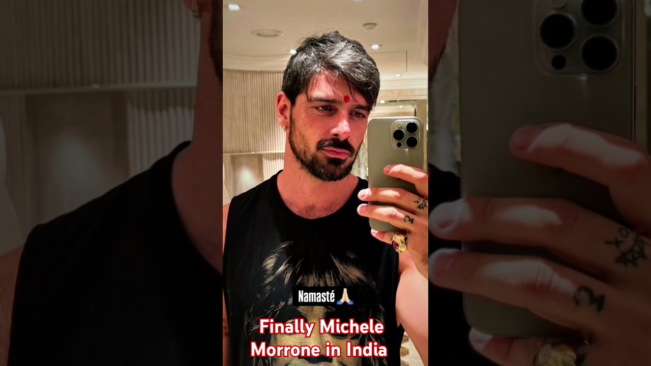 Michele Morrone Visits India 🇮🇳