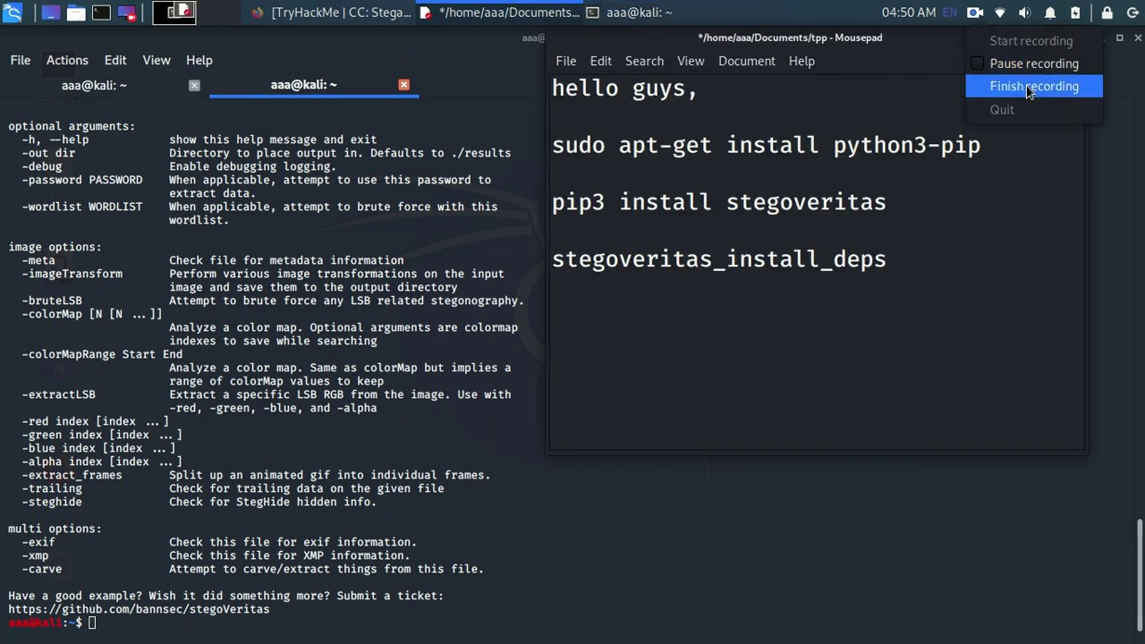 Install StegoVeritas on Kali Linux 2020.2 🛠️