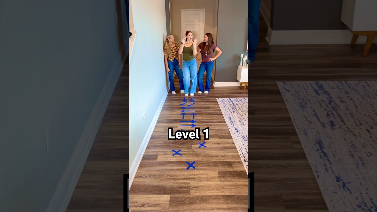 Epic Dance Hopscotch Challenge 🕺🔥 | Triple Charm Shorts