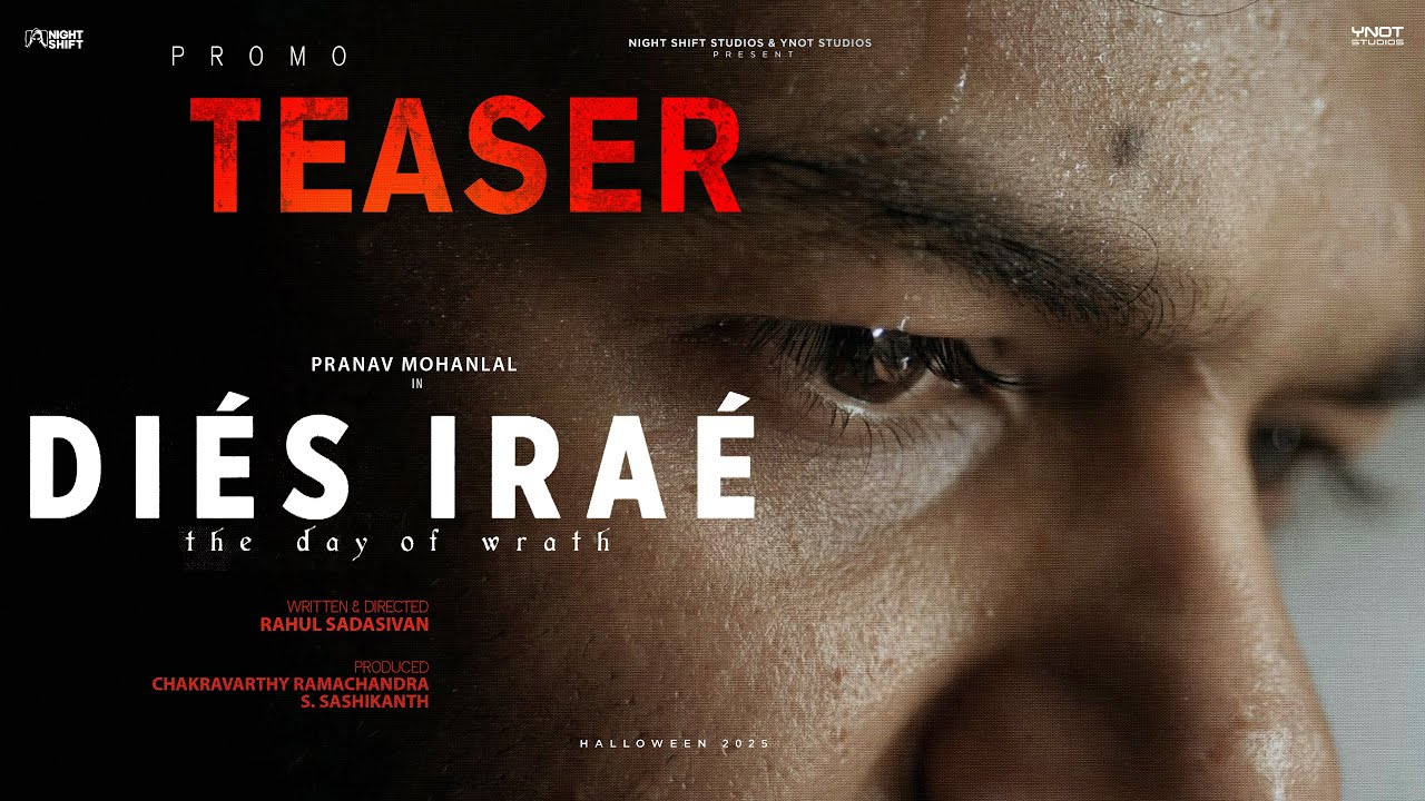 DIES IRAE Movie Teaser: Pranav Mohanlal & Rahul Sadasivan Unveil an Intense Thriller 🎬