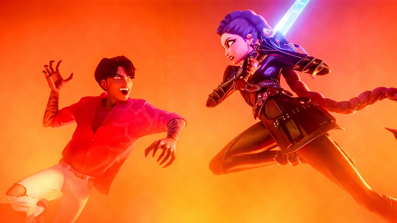 K-Pop Demon Hunters: Takedown Song | Exciting Movie Clip (2025) 🎶