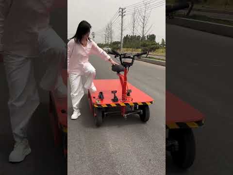 #Professional manufacturer #Electric flatbed four-wheeler #Mountain orchard transporter #Source