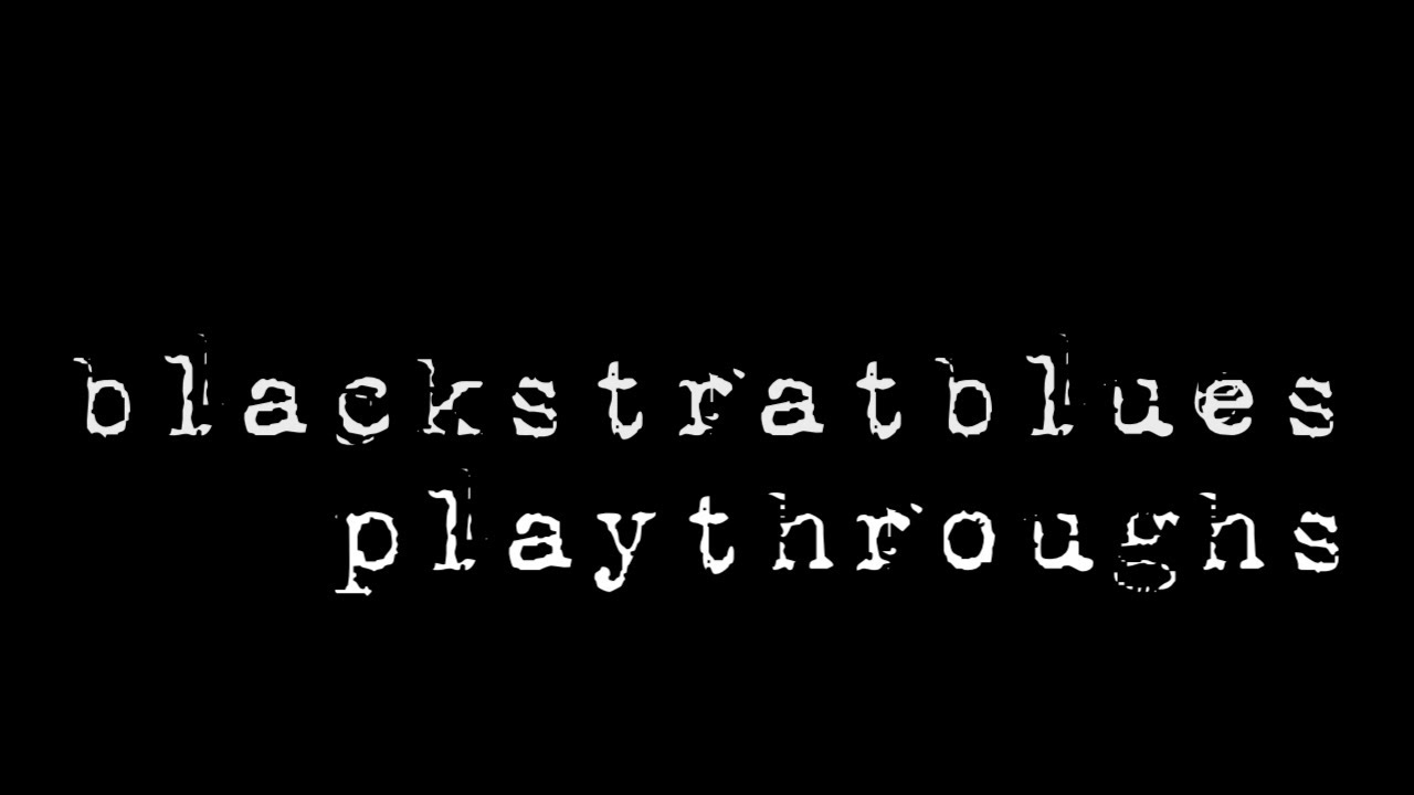 Blackstratblues - This Will Be My Year (Guitar Playthrough 🎸)