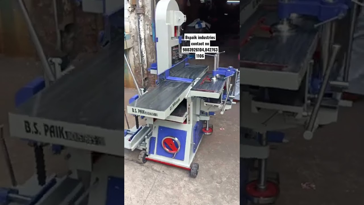 3 Versatile 3-in-1 Woodworking Machine with Bandsaw & Chain Mortiser π οΈ