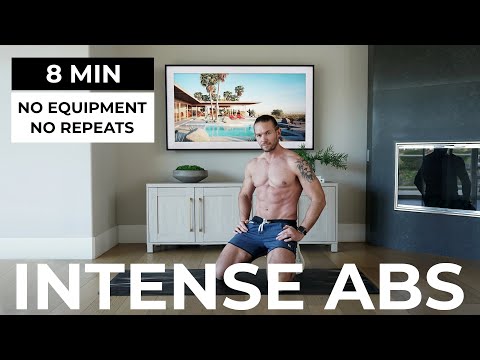 8 MIN INTENSE ABS (No Equipment) - Total Killer Core