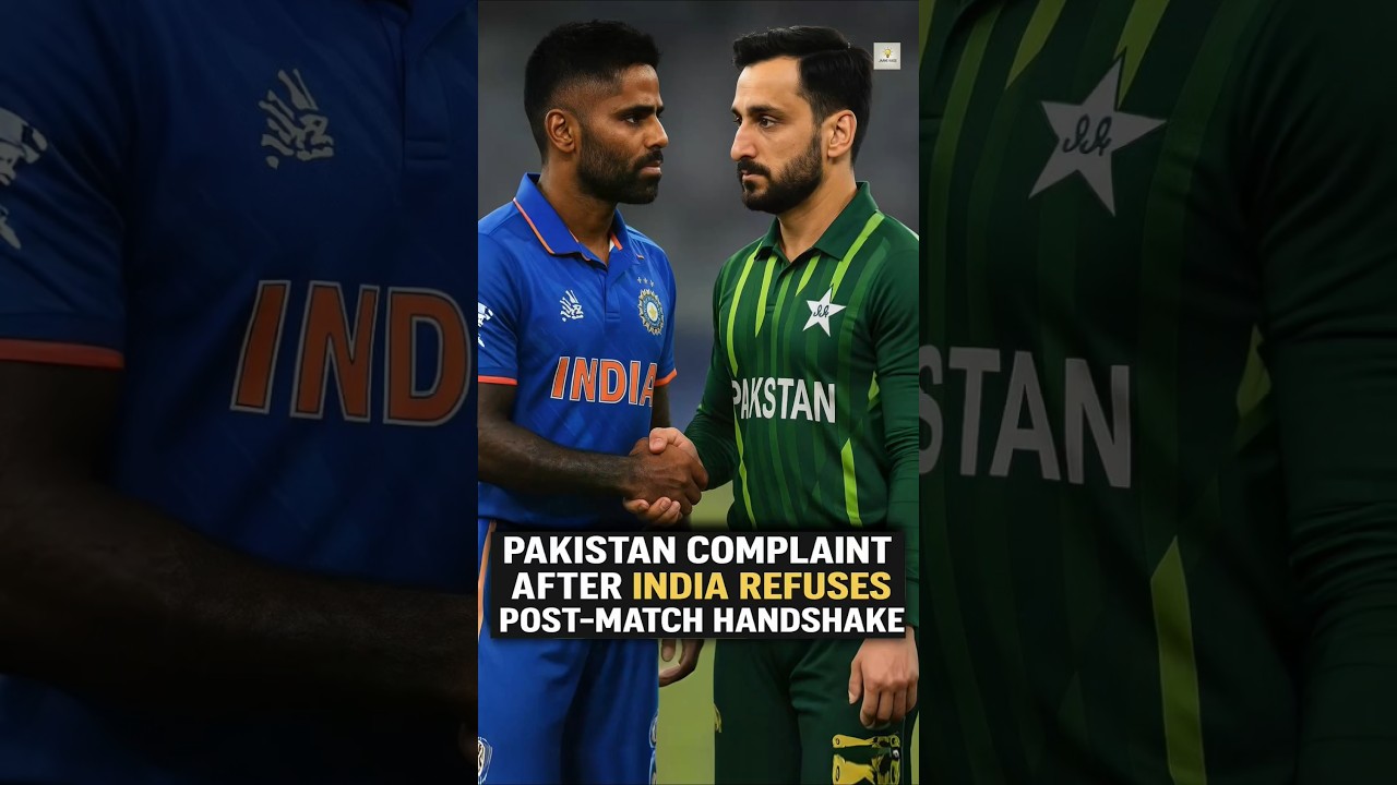 Pakistan Files Complaint After India Refuses Post-Match Handshake 🤝