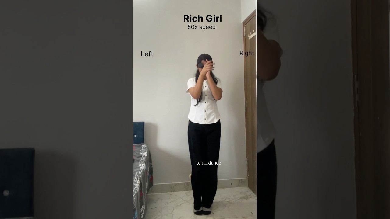 Rich Girl Dance Tutorial 🎶 (Mirror & Slow Mode)