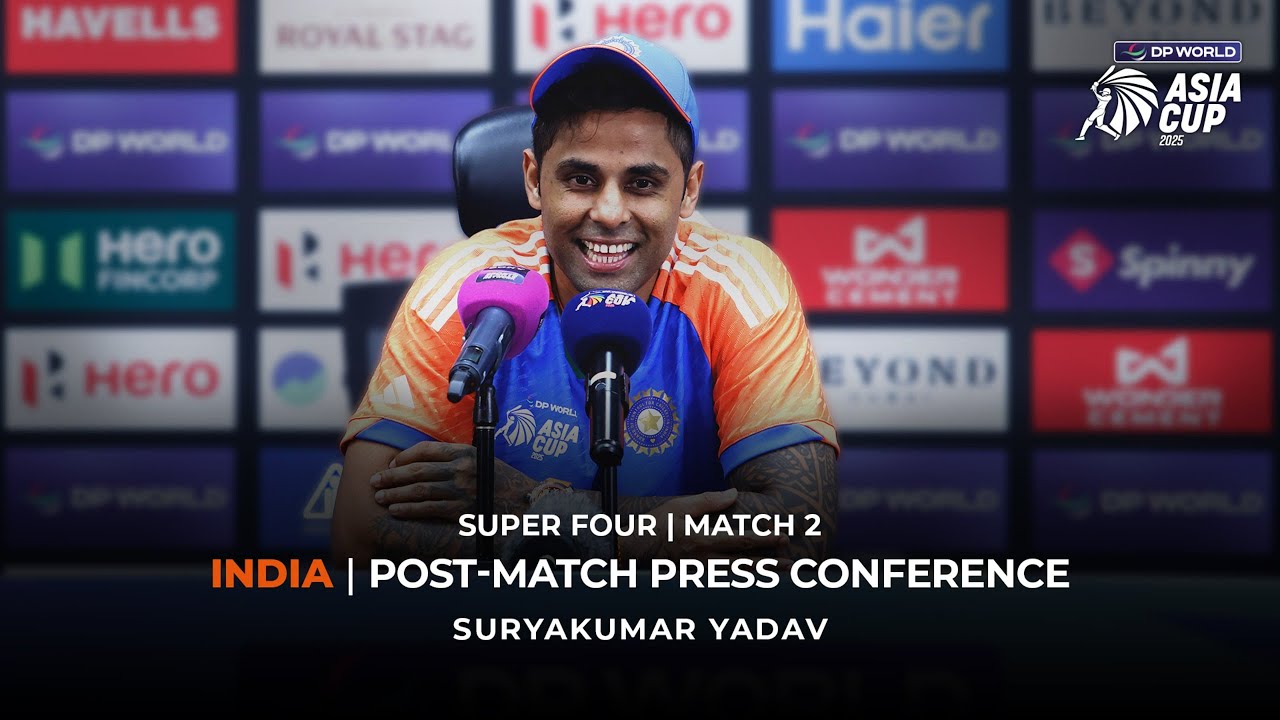 DP World Asia Cup 2025: Suryakumar Yadav Reflects on India's Super Four Victory ๐