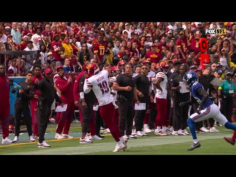 Chris Moore with the Toe Tap Sideline Catch