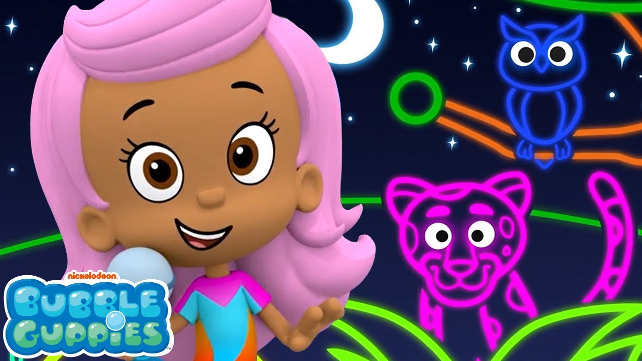 Molly Sings About Nocturnal Animals! 🦉 | Bubble Guppies