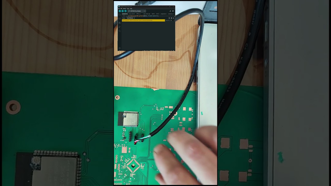 Connect your ESP32-S3 directly via USB – no extra drivers needed on Windows! #esp32s3 #esp32s3usb