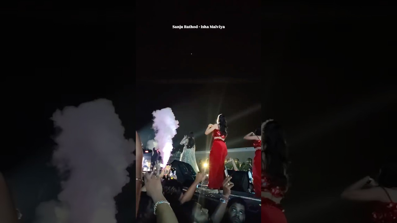 Sanju Rathod & Isha Malviya Live Dance Performance 🎶