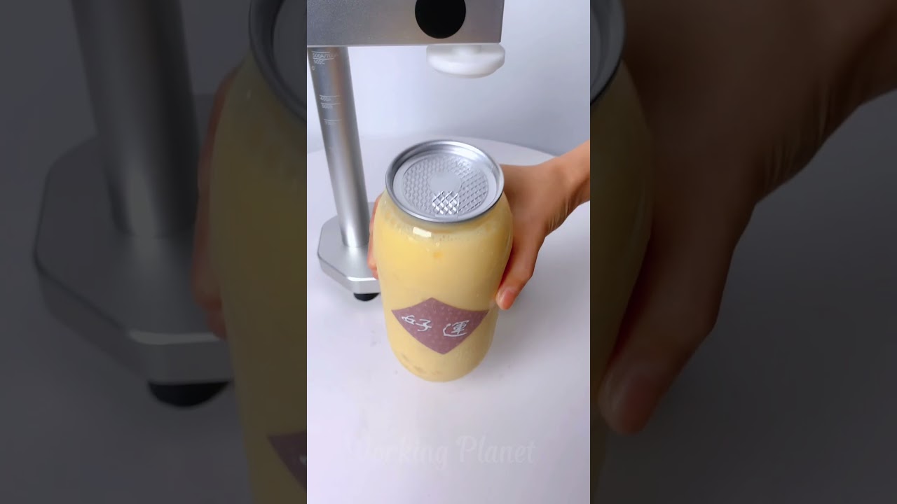 INDUSTRIAL VIBES: Giving Homemade Drinks A Professional Seal 🤯