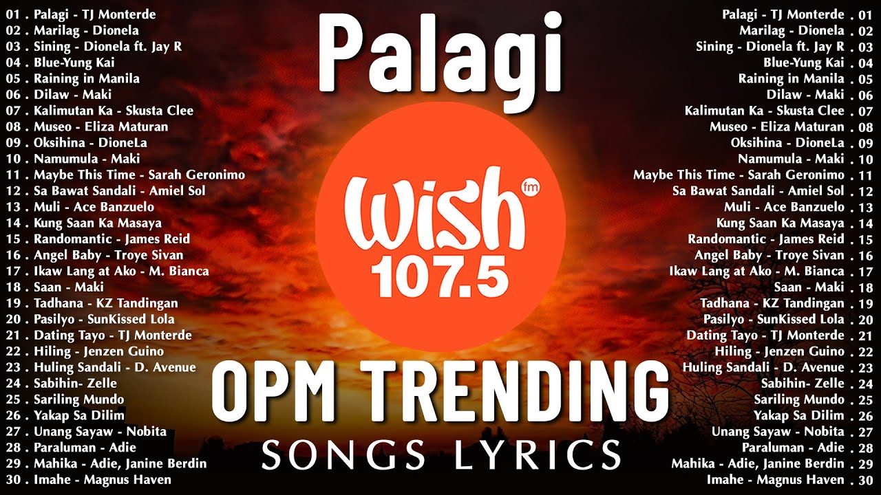 Palagi - TJ x TK π Top Trending Tagalog Love Songs for 2025 | OPM Playlist