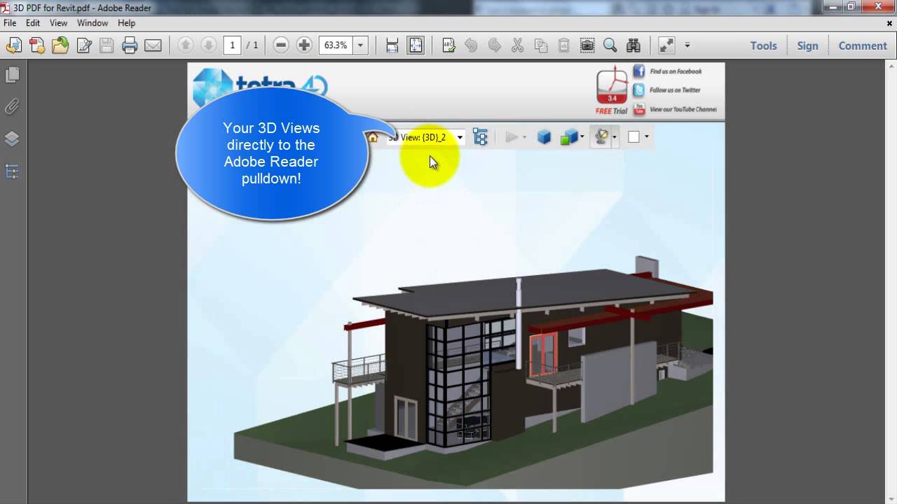 How to Creat a 3D PDF with tetra4D Plug Ins