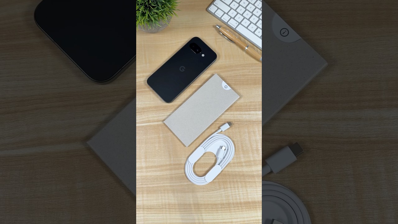 Google Pixel 9a (Obsidian) Unboxing 📱