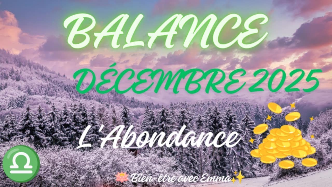 Balance Décembre 2025 : Une Revanche Positive ✨