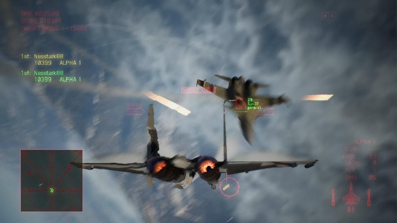 Ace Combat 7: Skies Unknown - Stall Maneuver Dogfight 2021 ✈️