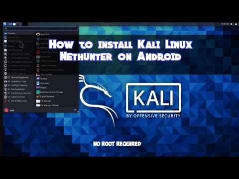 How to install Kali Linux Nethunter on Android 2021