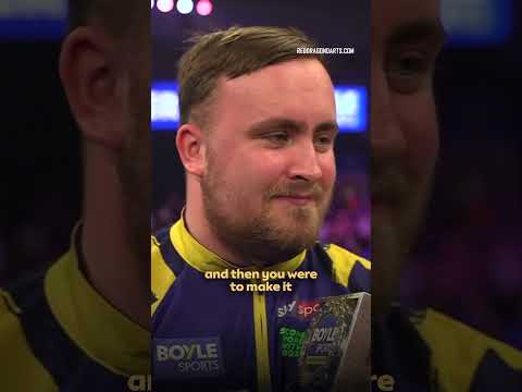 Luke Littler's SURPRISE announcement after World Grand Prix win! 😳