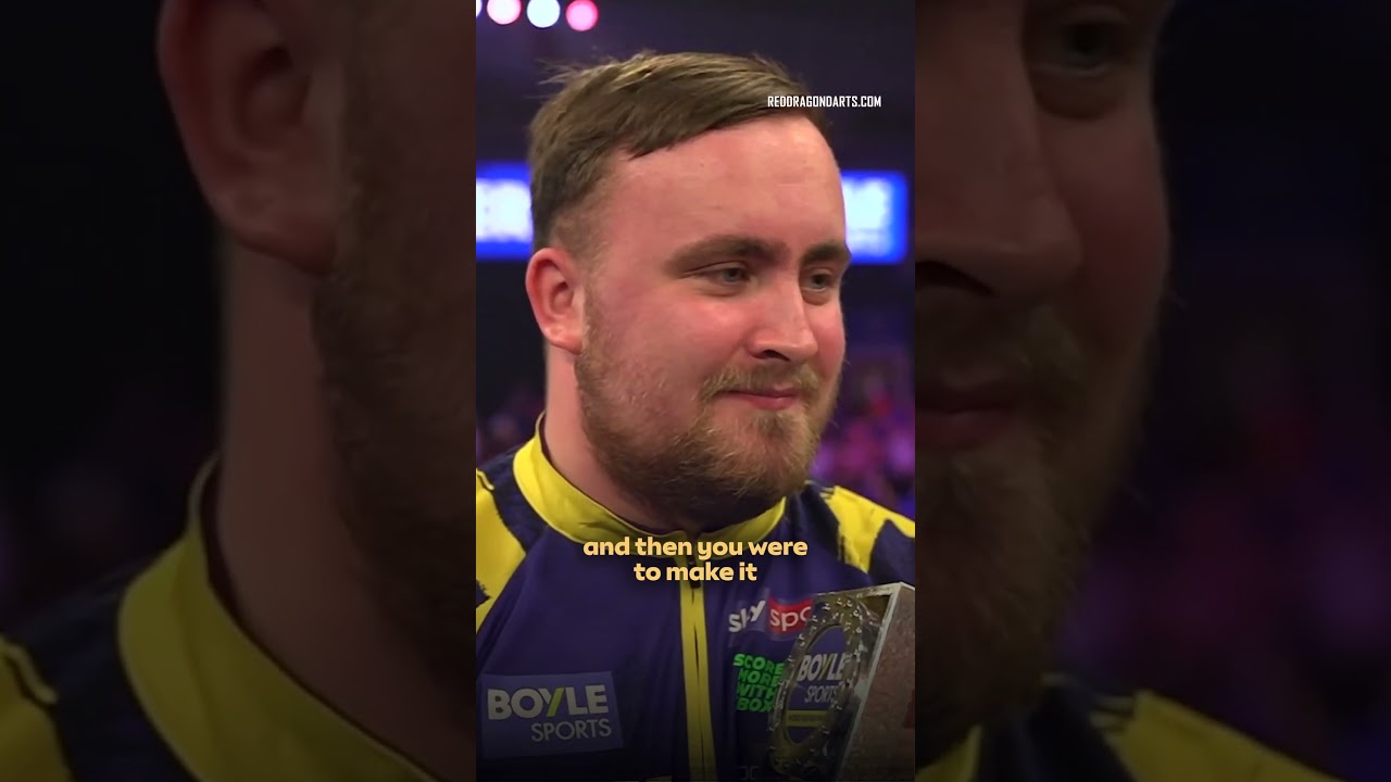 Luke Littler's Shocking Announcement After World Grand Prix Victory! 😲