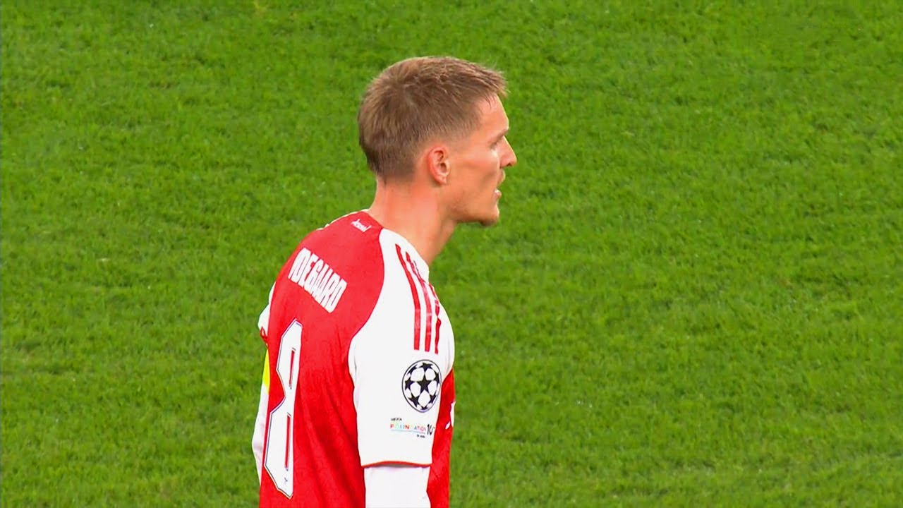 Ødegaard Shines with 4 Key Passes & 2 Shots in Arsenal's UEFA Thriller ⚽