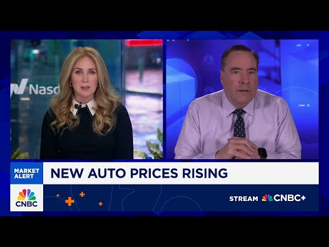 New auto prices rising: Here's what to know