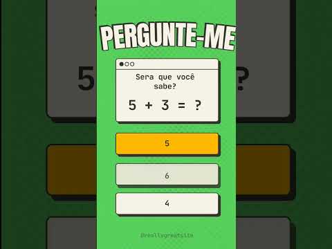 Desafio da Matemática Simples sera que você consegue? #shorts #matemática #quiz #jogo