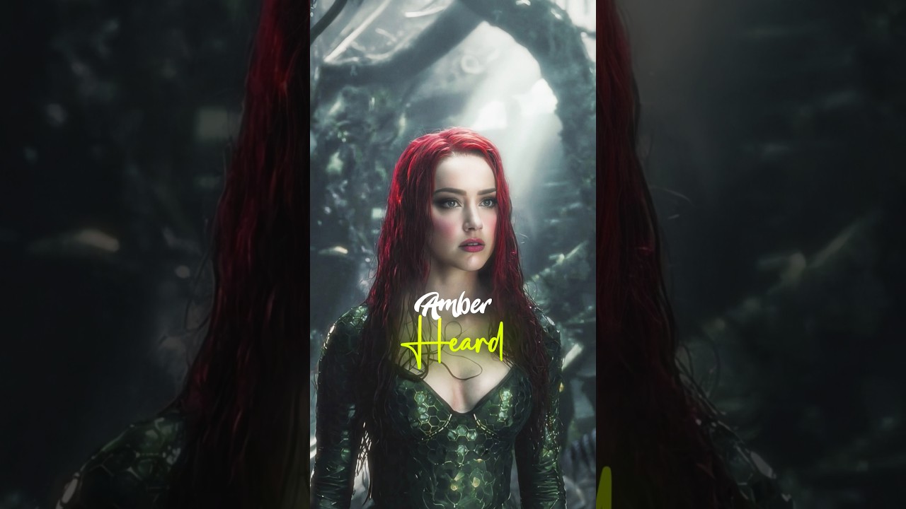 Amber Heard as Mera in Aquaman ✨