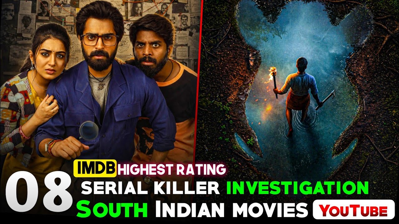 Top 8 Best South Indian Suspense Thriller Movies in Hindi 2026|South Murder Mystery Movies in Hindi